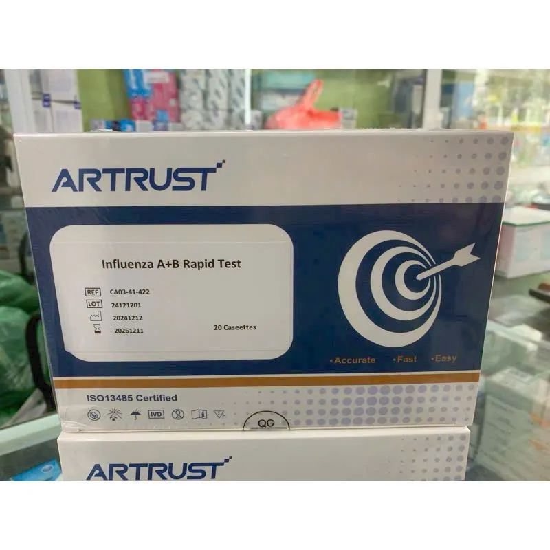 Que Thử Nhanh Cúm A+B ARTRUST – Phát Hiện Nhanh Virus Cúm, Độ Chính Xác Cao